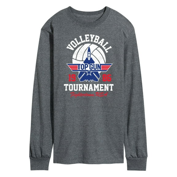 Top Gun - Volleyball Tournament - Men's Long Sleeve Graphic T-Shirt