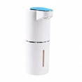 thumbnail image 1 of Automatic-Foaming-Soap-Dispenser-Touchless, White Hand Soap Dispenser 13oz/350ml Wall Mounted & Countertop Design（sky blue）, 1 of 5