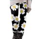 thumbnail image 1 of Gibobby Leggings Afelpados Mujer Leggings ajustados cintura con estampado margaritas y girasoles para mujer Otoño Invierno（Negro， XXL), 1 of 4