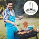 thumbnail image 3 of 1pc Outdoor Camping Chicken Roasting Pan Creative Non-stick Chicken Grill Rack, 3 of 3