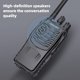 thumbnail image 3 of Intercomunicador con Control remoto Pmr recargable 88E Vox, 446MHz, 16 canales, con auriculares originales integrados, linterna LED, 2 uds. brillar Electrónica, 3 of 5