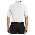 thumbnail image 2 of Mens Silk Touch Polyester/Cotton Polo with Pocket White Large, 2 of 6