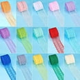thumbnail image 3 of 15Rolls 165 Yards Mixed Color Floral Pattern Fabric Lace Ribbon by The Roll, 3 of 9