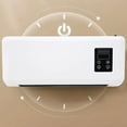 thumbnail image 1 of Mini split air conditioners and heat 110v-Desk Fan Bladeless Wall Mount Fan Oscillating For Bedroom Air-Circulator Fan With Remote For Home Offices Bedroom, 1 of 9