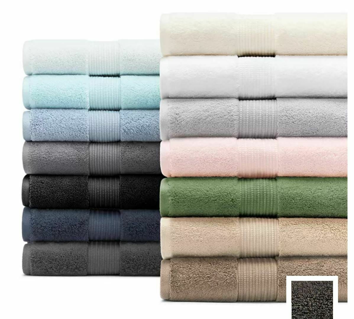 Hudson Park Collection Luxe Turkish Cotton 13" X 13" Washcloth T410834 