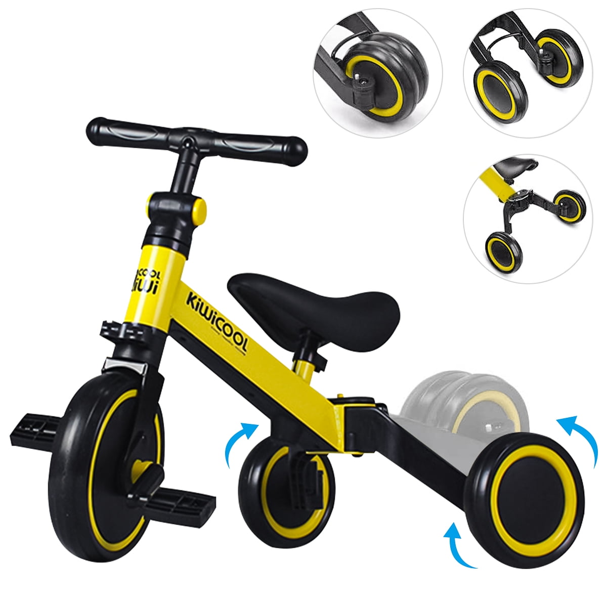 Details about   Royalbaby Dony Baby Balance Bikes Baby Toys 4 Wheels for Ages 18-36 Months Kids 