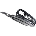 thumbnail image 2 of Bumper Grille Compatible With 2013-2015 Honda Accord Front Textured Gray, 2 of 3