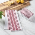 thumbnail image 2 of Better Homes & Gardens Red Mark Cotton Woven Dual-Purpose Oversized Kitchen Towels 3 Pack, 2 of 5