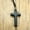 Black, variant on 90cm Brown/Black Wood Cross 48mm*84mm Pendants Men's Handmade Gift Rope Necklace