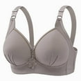 thumbnail image 4 of ALLLIST Wirefree Women Bras Gray Plain Bralette Push up T Shirt Women's Lingerie Size S-XL, 4 of 4