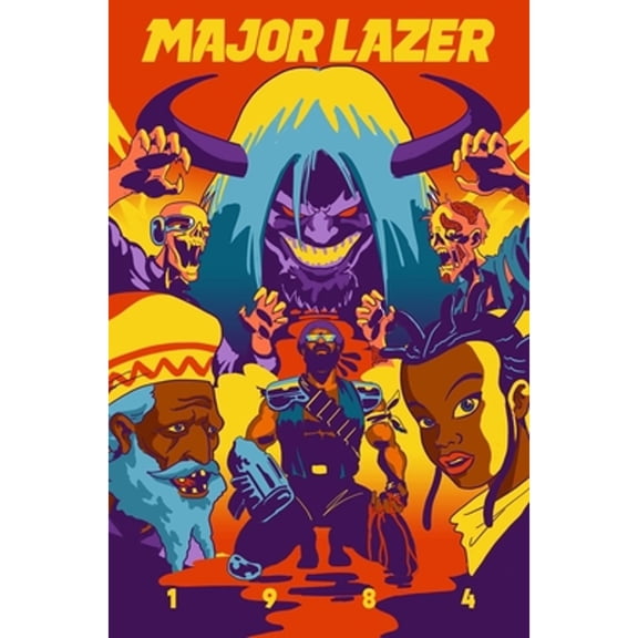 Pre-Owned Major Lazer: Year Negative One (Paperback) by Alex de Campi, Major Lazer, Z2 Comics