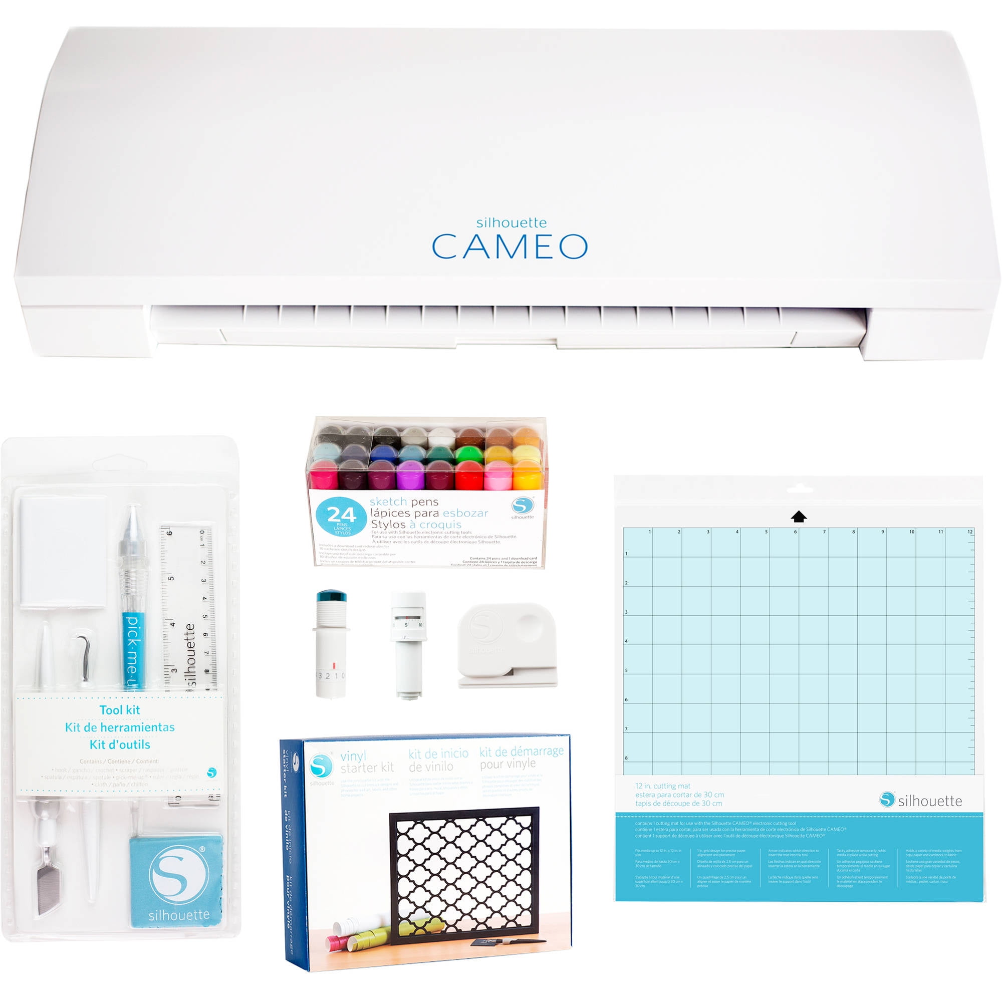 Hvor blik batteri Silhouette Cameo 3 Vinyl Bundle - Walmart.com