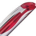 thumbnail image 4 of Pentel EnerGel Deluxe Liquid Gel Pen, Medium Line, Metal Tip, Red Ink, Box of 12 (BL57-B), 4 of 6