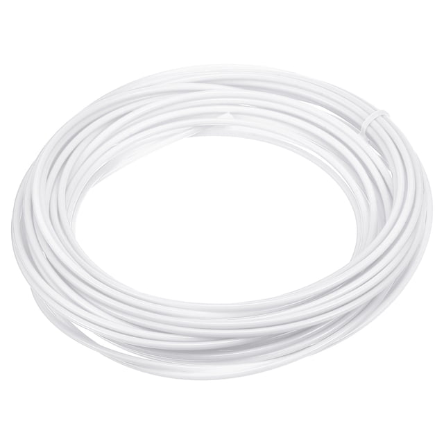 Unique Bargains Wicker Repair Kit, Round Synthetic Rattan DIY Set for Rattan Chair Sofa, White