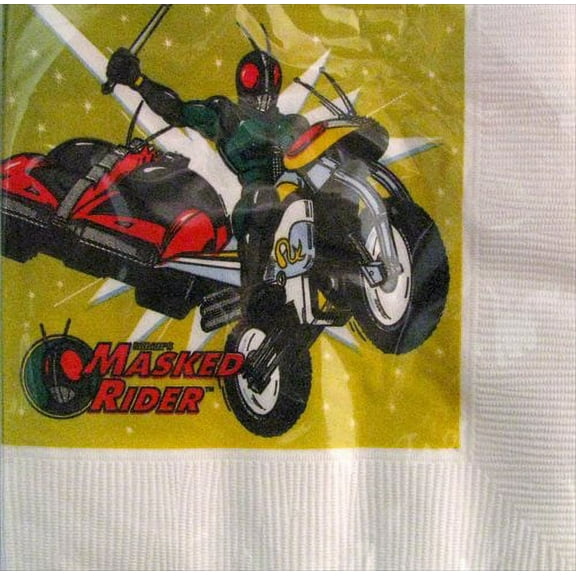 Masked Rider Small Napkins, Multicolor, Party, 16 Count