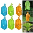 thumbnail image 4 of Poncho de Pluie Ultraléger Imperméable pour Adultes pour Randonnée Pêche Bleu, 4 of 5