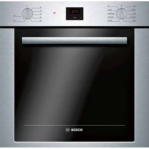 Bosch Hbe5453uc 24" Wide 2.8 Cu. Ft. Single Electric Wall Oven - Stainless Steel