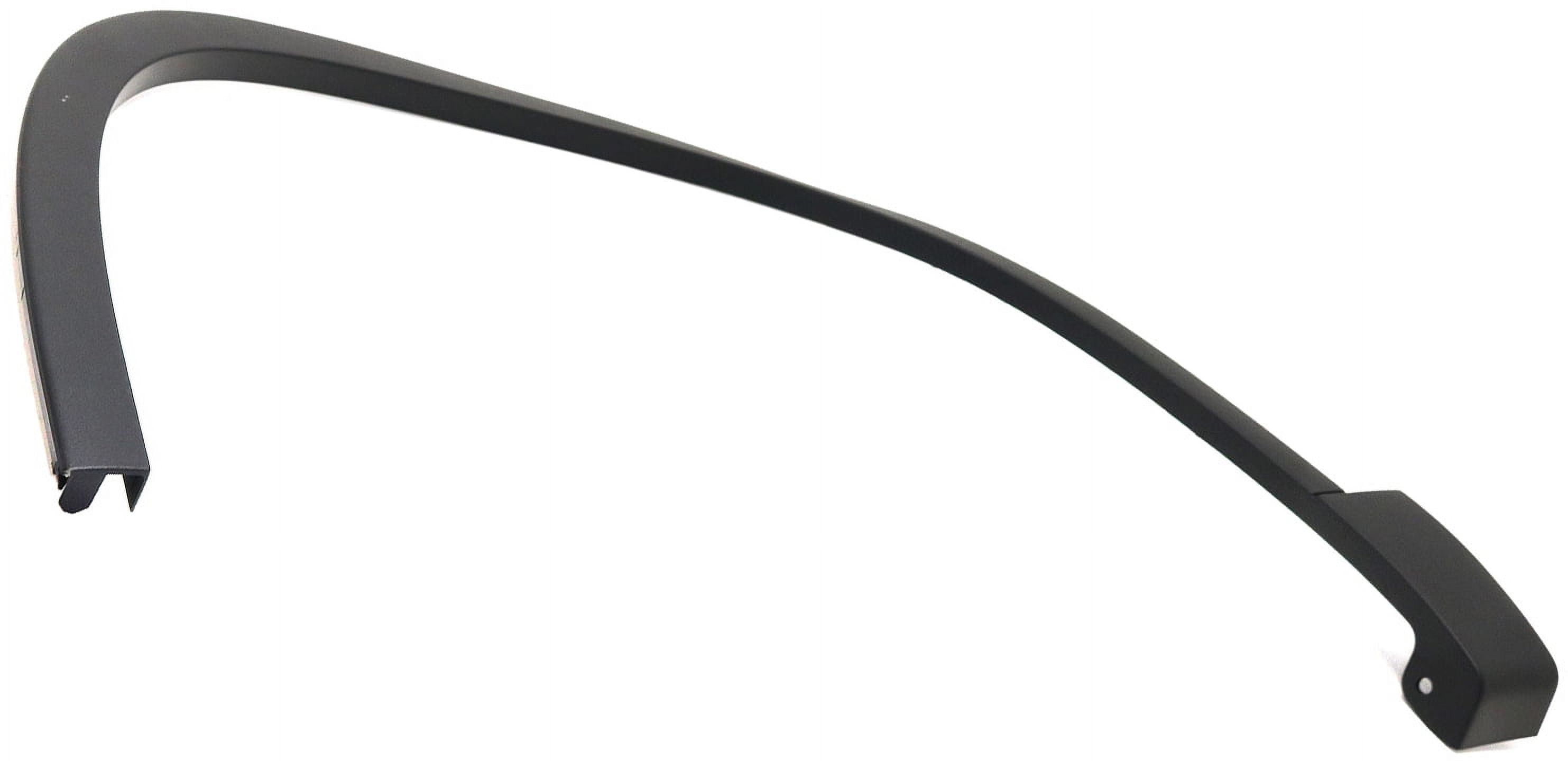 Fender Trim Compatible with 2012-2017 Volkswagen Tiguan 2018 Limited Front, Left Driver Textured Black