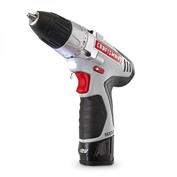 craftsman n17586 nextec 12.0v lithiumion drill/driver kit with