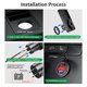 thumbnail image 2 of Enchufe Cargador Coche USB C 45 W PD Y QC3.0 para Motocicleta Coche (rojo Con Terminal), 2 of 9