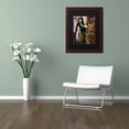 thumbnail image 3 of Trademark Fine Art "Art Nouveau Zodiac Sagittarius" Canvas Art by Color Bakery Black Matte, Wood Frame, 3 of 4