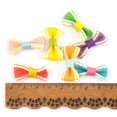 thumbnail image 1 of Lazos navideños para horquillas hechas a mano, lazos coloridos para decoración de ropa de niños, manualidades, 50 piezas, c3522, 1 of 4