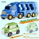 thumbnail image 5 of Juguetes de piscina, juguetes para bebés, juguetes para niños pequeños, simulación de modelo de coche, luces y música, vehículo de transporte, vehículo de ingeniería, contenedor, coche, vacaciones, ju, 5 of 9
