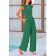 thumbnail image 4 of Enterizo PRETTYGARDEN Verde con Mangas con Volantes Talle M, 4 of 6