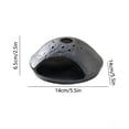 thumbnail image 3 of Horivan Ceramic Palo Incense Burner with Ash Catcher and Chimney, Handcrafted Home Decor for Sticks and Cones, Aromatherapy Meditation Room Decor, Unique Gift for Adults, 3 of 6
