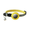 thumbnail image 1 of CSChome Collier pour Animaux de Compagnie pour Chiens Collier Réfléchissant pour Animaux de Compagnie - Sangle Réglable Durable avec Cloche, Fixation à Boucle, Confortable à Porter pour AirTag, 1 of 7