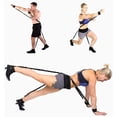 thumbnail image 5 of 11pcs Resistance Bands Set, Resistance Bands with 5 Exercise Bands, 2 Foam Handles, 2 Ankle Straps, 5 of 5