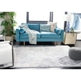thumbnail image 3 of SAFAVIEH Amelia Roslyn Abstract Area Rug, Light Gray/Blue, 9' x 9' Square, 3 of 13