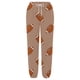 thumbnail image 3 of WILLBEST Pantalones Casuales para Mujer con Estampado de Rugby, Bolsillos Sueltos, Cintura Alta, Tiras En el Tobillo, para Un Estilo y Comodidad Diarios. Mediana, 3 of 3