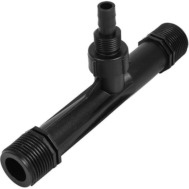 Inyector de fertilizante Venturi de 1/2 3/4/1 pulgada Inyectores mezcladores de fertilizante Venturi Manguera de riego agrícola Inyector de fertilizante de tubería de riego Agricul. Afortunado Sencillez
