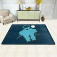 thumbnail image 1 of XMXY Space Astronaut Moon Area Rugs Doormat Outdoor Entrance , Facecloth Non-slip Floor Mat Rug for Living Room Kitchen Sink Area Indoor 72"x48", 1 of 9