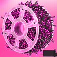 thumbnail image 1 of Luces LED para Halloween Kemooie 500, rosa, 164 pies, diseño de hada para exteriores, 1 of 9