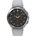 thumbnail image 2 of Samsung Galaxy Watch 4 Classic - Reloj inteligente de 42 mm con monitor ECG para salud, fitness, correr, ciclos de sueño, detección de caídas GPS, versión LTE, color plateado (Reacondicionado), 2 of 5