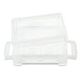 Pen + Gear Plastic Storage Box, Clear, 6 Count
