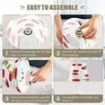 thumbnail image 5 of Fresh Cherries Desk Lamp LED Table Nightstand Lamps with 3 Color Temperatures for Home Bedroom Living Room Decor 6x11, 5 of 8