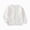R001-White, variant on NOLDARES Toddler Baby Girl Sweater Long Sleeve Button Closure Hollowed Solid Warm Knit Cardigan for Fall Winter(Black,7-8 Y)