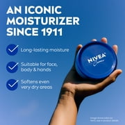 NIVEA Creme Body, Face and Hand Moisturizing Cream, Provitamin B5, Daily Moisturizer, 13.5 oz