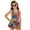 Colorful Leopard Print, variant on Uorisanigo Girls One Piece Swimsuits Blue and Purple Mermaid Scale Sleeveless Bathing Suit Swimwear Polyester and Spandex Fabric Swim Dress Size 3-4