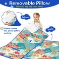 thumbnail image 3 of Pioneer Flower Floral Print Pattern Toddler Nap Mats for Kids Preschool,Sleeping Mat Bag or Kids,Toddler Sleeping Bag,Toddler Nap Mat or Daycare, 3 of 6