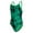 Green, variant on Sporti Fractalicious One Piece Swimsuit, High Cut, Unpadded, Athletic (Women’s)