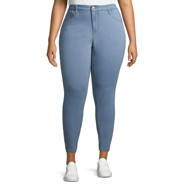 No Boundaries Plus Size Classic Skinny Jeans - Walmart.com