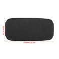 thumbnail image 4 of Tapa de la consola central del reposabrazos de cuero artificial Cubierta negra para Audi A3 8P / A5 2003-2013 8P0864245P(Pa?o) Unbranded QC08373-02, 4 of 7