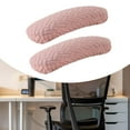 thumbnail image 6 of deevoka 2Pcs Office Chair Armrest Covers Armchair Arm Covers Elastic Slipcovers Washable Pink, 6 of 9