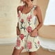 thumbnail image 5 of Pantalones Cortos de Mujer Casual Suspender Impresión Pantalones Cortos de Bolsillo, Pantalones Cortos de Mujer con Bolsillos, 5 of 6