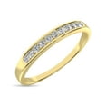 thumbnail image 3 of 14K Yellow Gold 1/3 Ct.Tw. Diamond Ladies Machine Band, 3 of 4