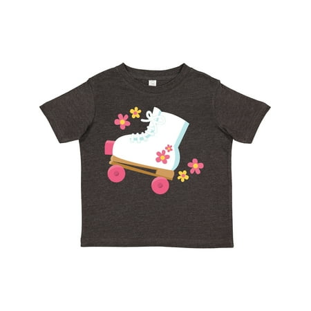 

Inktastic Roller Skate Flowers Gift Toddler Toddler Girl T-Shirt